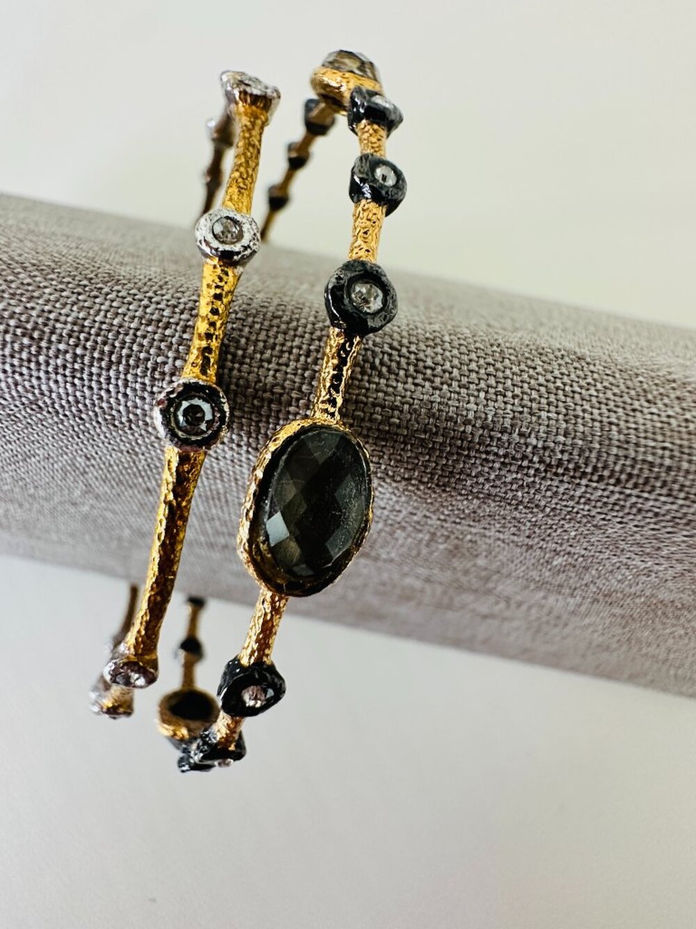 Alexis Bittar Stacking Bangle Bracelets - Picture 2 of 13